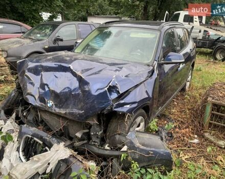 Синий БМВ Х1, объемом двигателя 2 л и пробегом 50 тыс. км за 6000 $, фото 24 на Automoto.ua