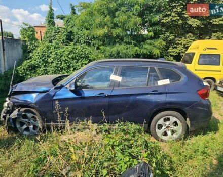 Синий БМВ Х1, объемом двигателя 2 л и пробегом 50 тыс. км за 6000 $, фото 7 на Automoto.ua
