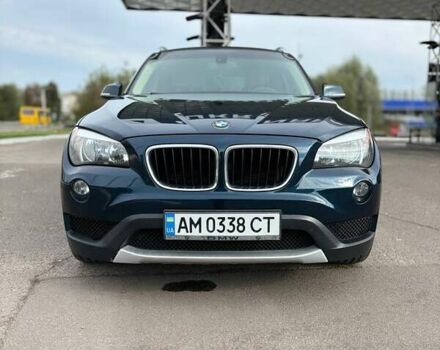 Синий БМВ Х1, объемом двигателя 2 л и пробегом 211 тыс. км за 12000 $, фото 1 на Automoto.ua
