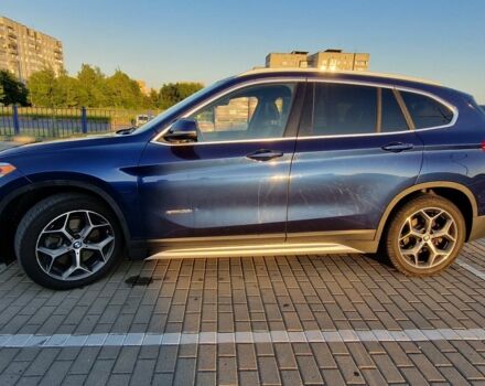Синий БМВ Х1, объемом двигателя 2 л и пробегом 200 тыс. км за 14300 $, фото 1 на Automoto.ua