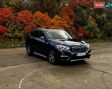 БМВ Х1 2015 в Южноукраинске на Automoto.ua Синий БМВ Х1, объемом двигателя 2 л и пробегом 141 тыс. км за 17200 $, фото 4 на Automoto.ua