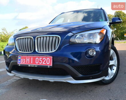 Синий БМВ Х1, объемом двигателя 2 л и пробегом 98 тыс. км за 11850 $, фото 1 на Automoto.ua