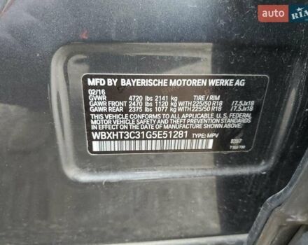 Синий БМВ Х1, объемом двигателя 2 л и пробегом 142 тыс. км за 3400 $, фото 12 на Automoto.ua