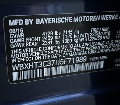 Синій БМВ Х1, об'ємом двигуна 2 л та пробігом 145 тис. км за 16350 $, фото 49 на Automoto.ua