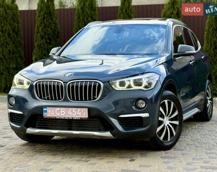 Синий БМВ Х1, объемом двигателя 2 л и пробегом 235 тыс. км за 15500 $, фото 1 на Automoto.ua