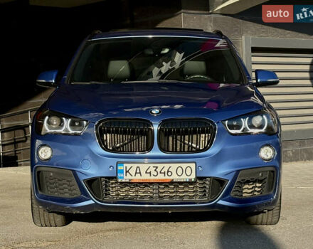 Синий БМВ Х1, объемом двигателя 2 л и пробегом 216 тыс. км за 17900 $, фото 1 на Automoto.ua