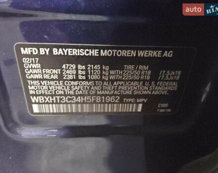 Синій БМВ Х1, об'ємом двигуна 2 л та пробігом 139 тис. км за 3300 $, фото 12 на Automoto.ua