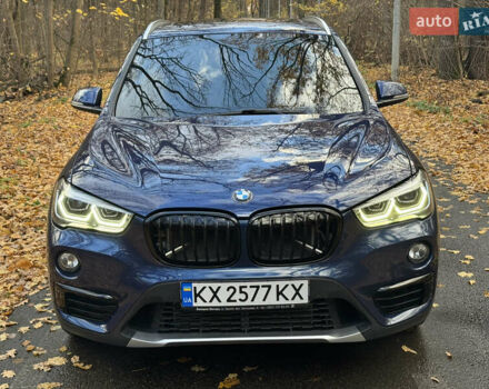 Синий БМВ Х1, объемом двигателя 2 л и пробегом 72 тыс. км за 24500 $, фото 1 на Automoto.ua