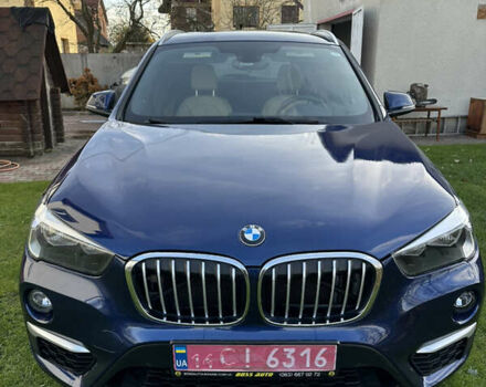 Синий БМВ Х1, объемом двигателя 1.95 л и пробегом 200 тыс. км за 17200 $, фото 1 на Automoto.ua