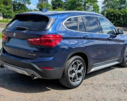 Синий БМВ Х1, объемом двигателя 2 л и пробегом 30 тыс. км за 6500 $, фото 5 на Automoto.ua