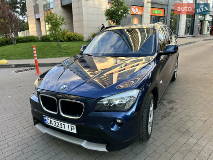 Синий БМВ Х1, объемом двигателя 2 л и пробегом 240 тыс. км за 10200 $, фото 1 на Automoto.ua