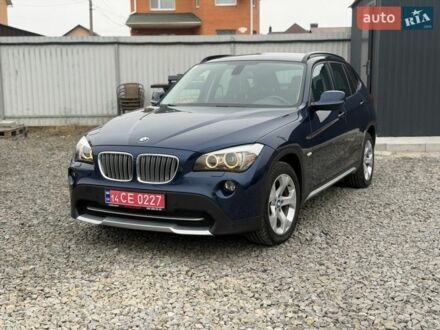 Синий БМВ Х1, объемом двигателя 2 л и пробегом 120 тыс. км за 11400 $, фото 1 на Automoto.ua