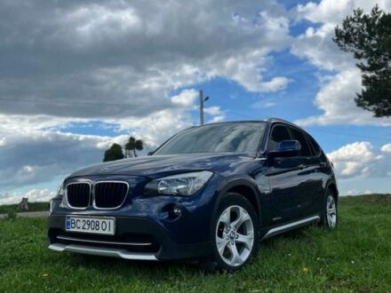 Синий БМВ Х1, объемом двигателя 2 л и пробегом 230 тыс. км за 12900 $, фото 1 на Automoto.ua