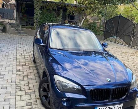 Синий БМВ Х1, объемом двигателя 2 л и пробегом 280 тыс. км за 11300 $, фото 1 на Automoto.ua