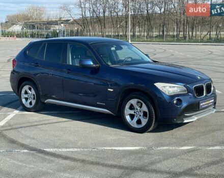 Синий БМВ Х1, объемом двигателя 2 л и пробегом 146 тыс. км за 13900 $, фото 1 на Automoto.ua