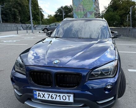 Синий БМВ Х1, объемом двигателя 2 л и пробегом 71 тыс. км за 13200 $, фото 1 на Automoto.ua
