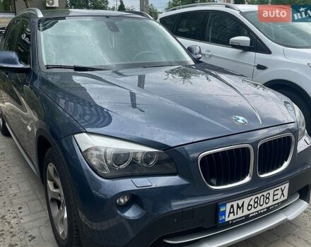 Синий БМВ Х1, объемом двигателя 2 л и пробегом 295 тыс. км за 9500 $, фото 1 на Automoto.ua