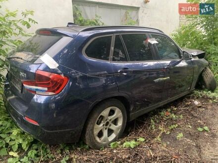 Синий БМВ Х1, объемом двигателя 2 л и пробегом 50 тыс. км за 6000 $, фото 1 на Automoto.ua