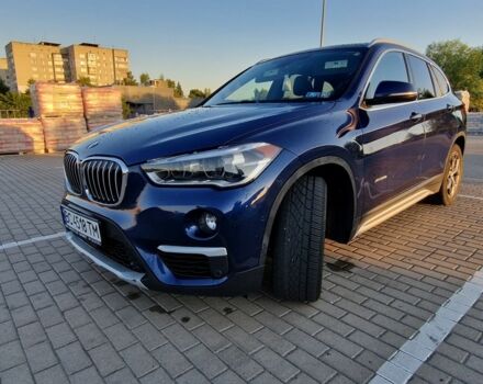 Синий БМВ Х1, объемом двигателя 2 л и пробегом 200 тыс. км за 15000 $, фото 1 на Automoto.ua
