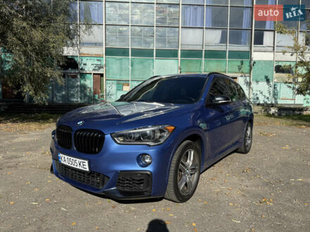 Синий БМВ Х1, объемом двигателя 2 л и пробегом 160 тыс. км за 25000 $, фото 1 на Automoto.ua