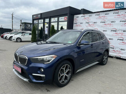 Синий БМВ Х1, объемом двигателя 2 л и пробегом 137 тыс. км за 17350 $, фото 1 на Automoto.ua