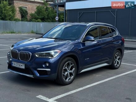 Синий БМВ Х1, объемом двигателя 2 л и пробегом 163 тыс. км за 17600 $, фото 1 на Automoto.ua