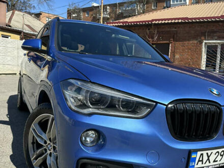 Синий БМВ Х1, объемом двигателя 2 л и пробегом 162 тыс. км за 19900 $, фото 1 на Automoto.ua