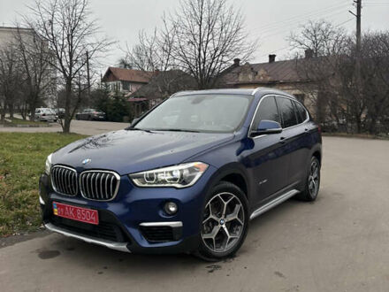 Синий БМВ Х1, объемом двигателя 2 л и пробегом 204 тыс. км за 16500 $, фото 1 на Automoto.ua