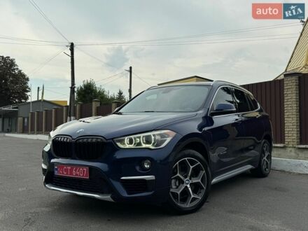 Синий БМВ Х1, объемом двигателя 2 л и пробегом 201 тыс. км за 15300 $, фото 1 на Automoto.ua