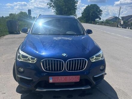 Синий БМВ Х1, объемом двигателя 2 л и пробегом 205 тыс. км за 15100 $, фото 1 на Automoto.ua