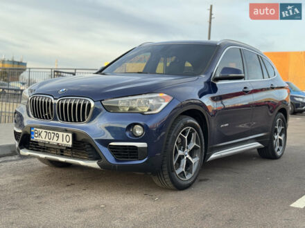 Синий БМВ Х1, объемом двигателя 2 л и пробегом 209 тыс. км за 14500 $, фото 1 на Automoto.ua