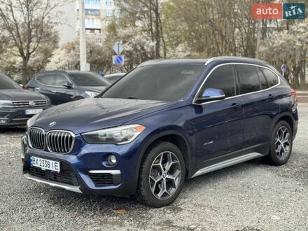 Синій БМВ Х1, об'ємом двигуна 2 л та пробігом 84 тис. км за 16300 $, фото 1 на Automoto.ua