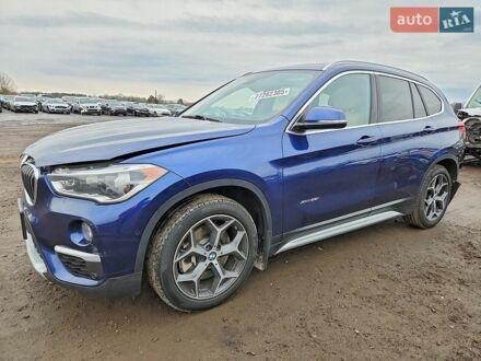 Синий БМВ Х1, объемом двигателя 2 л и пробегом 117 тыс. км за 3400 $, фото 1 на Automoto.ua