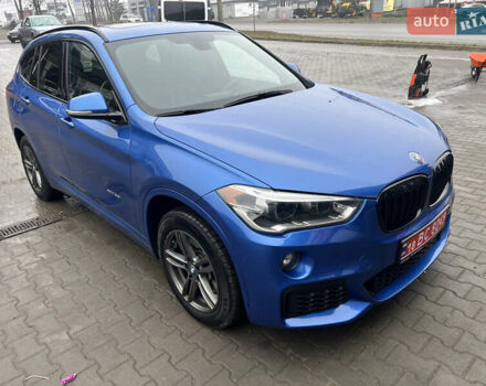 Синий БМВ Х1, объемом двигателя 2 л и пробегом 98 тыс. км за 20950 $, фото 1 на Automoto.ua