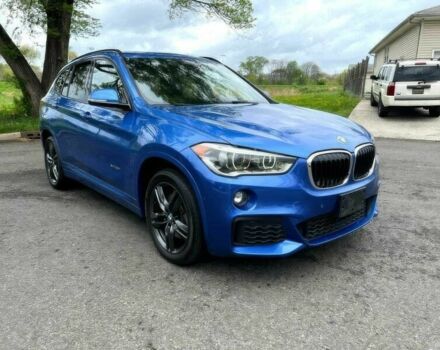 Синий БМВ Х1, объемом двигателя 2 л и пробегом 68 тыс. км за 3750 $, фото 1 на Automoto.ua
