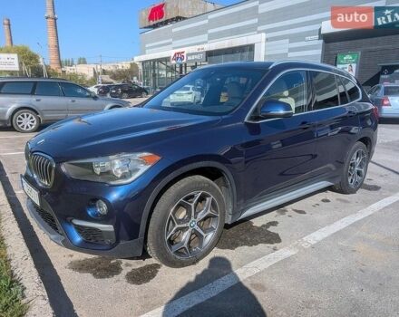 Синий БМВ Х1, объемом двигателя 2 л и пробегом 76 тыс. км за 17800 $, фото 1 на Automoto.ua