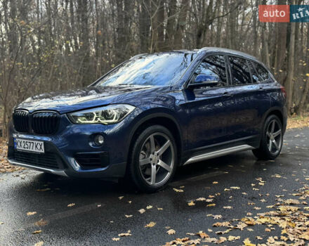 Синий БМВ Х1, объемом двигателя 2 л и пробегом 72 тыс. км за 24500 $, фото 1 на Automoto.ua