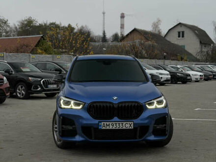 Синий БМВ Х1, объемом двигателя 2 л и пробегом 79 тыс. км за 25000 $, фото 1 на Automoto.ua