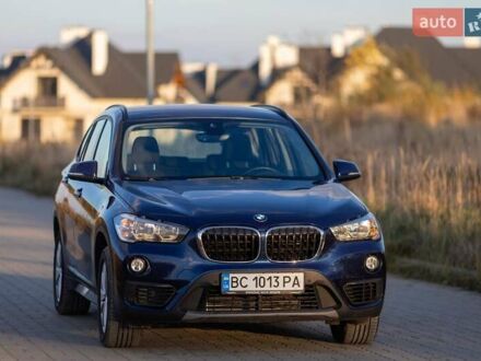 БМВ Х1 2019 в Львове на Automoto.ua Синий БМВ Х1, объемом двигателя 1.5 л и пробегом 84 тыс. км за 27000 $, фото 1 на Automoto.ua