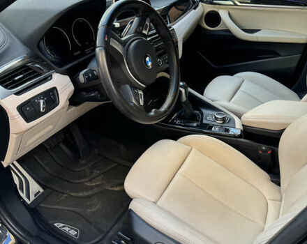 Черный БМВ X2, объемом двигателя 2 л и пробегом 89 тыс. км за 24500 $, фото 18 на Automoto.ua