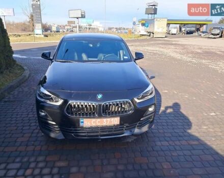 Черный БМВ X2, объемом двигателя 2 л и пробегом 79 тыс. км за 20750 $, фото 2 на Automoto.ua