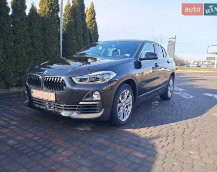Черный БМВ X2, объемом двигателя 2 л и пробегом 91 тыс. км за 21750 $, фото 1 на Automoto.ua