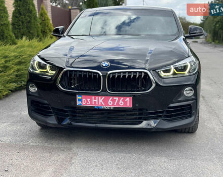 Черный БМВ X2, объемом двигателя 2 л и пробегом 155 тыс. км за 19700 $, фото 1 на Automoto.ua