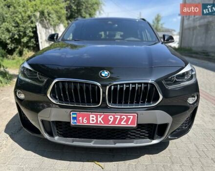 Черный БМВ X2, объемом двигателя 2 л и пробегом 46 тыс. км за 24500 $, фото 1 на Automoto.ua