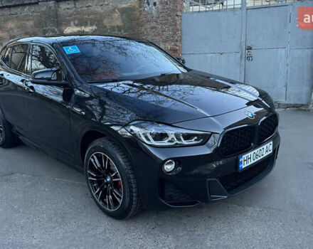 Черный БМВ X2, объемом двигателя 2 л и пробегом 85 тыс. км за 23500 $, фото 1 на Automoto.ua