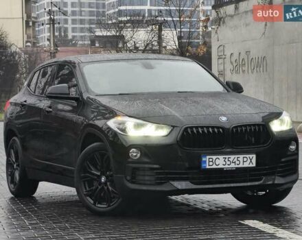Черный БМВ X2, объемом двигателя 2 л и пробегом 77 тыс. км за 21500 $, фото 1 на Automoto.ua
