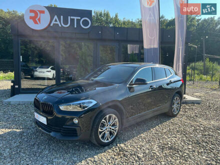 Черный БМВ X2, объемом двигателя 2 л и пробегом 105 тыс. км за 18500 $, фото 1 на Automoto.ua