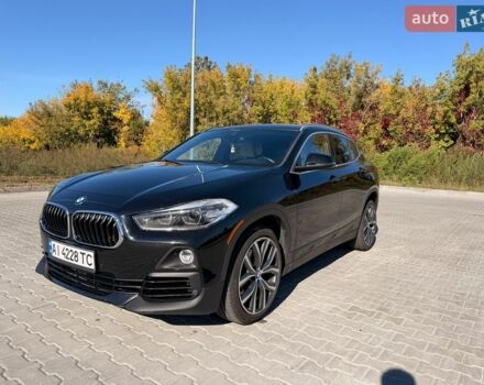Черный БМВ X2, объемом двигателя 2 л и пробегом 96 тыс. км за 21500 $, фото 1 на Automoto.ua