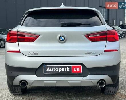 Серый БМВ X2, объемом двигателя 2 л и пробегом 64 тыс. км за 19640 $, фото 6 на Automoto.ua