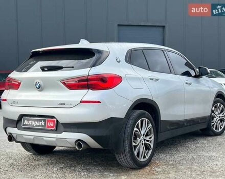 Серый БМВ X2, объемом двигателя 2 л и пробегом 64 тыс. км за 19640 $, фото 7 на Automoto.ua